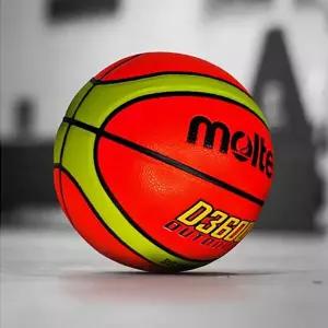 특수 형광으로 밤에도 사용하는 몰텐농구공 아웃도어 7호 D3600