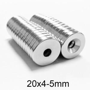 가정용 냉장고 사무실용 20x4-5mm DIY 디스크 미니 소형 소형 직경 자석 라운드