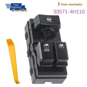 93571-4H110 현대 호환 H1 스타렉스 i800 그랜드 iMax 2007-2016 전면 좌측 전동 윈도우 스위치 리프터 컨
