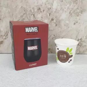 블랙 텀블러 머그 텀블러컵 320ml 미니텀블러