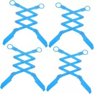 과학 실험을 위한 YARNOW 4pcs DIY 로봇 핸드 스템 키트 교육용 데스크톱 팔 조립 모델 학교 프로젝트 및