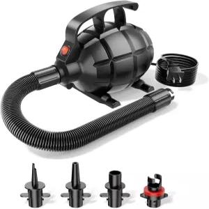 인플레이터용 전기 에어 펌프 매트리스 ？ 500W/650W 퀵 필 인플레이터/디플레이터 4개의 노즐 체조 매트