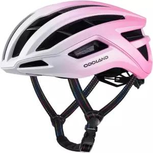 오도랜드 자전거 헬멧 - 슈퍼 통풍 및 충격 방지 프레임 산악 출퇴근 도로 위한 조절식 다이얼 시스템 경량