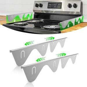 스테인리스 스틸 레인지 길이 접이식 오븐 13 스토브 커버 필러 가드의 27 내열 카운터