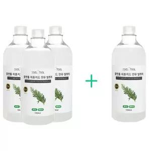 툴앤툴 피톤치드액 연무액 4000ml 1000ml 3+1 화장실냄새제거 담배냄새 신발 탈취 새집증후군제거