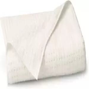 볼 앤 브랜치 터키 와플 목욕 타월 - 크림 100 면 위브 텍스처가 있는 경량 소프트 흡수 퀵 드라이 럭셔리