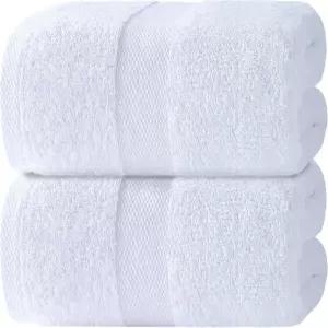 럭셔리 소프트 목욕 시트 타월 - 650 GSM 코튼 엑스트라 라지 35x70 흡수력이 뛰어나고 빠르게 건조 호텔