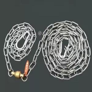 대형견 체인 목줄 스테인리스 마당용 야외 노출 견인줄 연결줄 목걸이 미포함