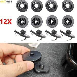 VW CC Eos 골프 제타 파사트 폴로 티구안 투란 투아렉 업 자동차 매트 클립, 바닥 거치대 고정 클램프, 리