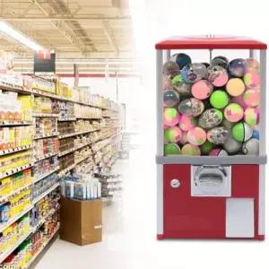 껌볼 및 캡슐 토이용 상업용 캔디 자판기 ？ 게임 매장 소매점 가정용으로 완벽 사용하기 쉽고 내구성 있는