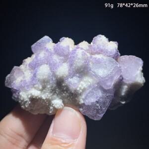 귀주 천연 원석 형석 크리스탈 클러스터 석영 암석 광물 표본 치유 수집 홈 장식