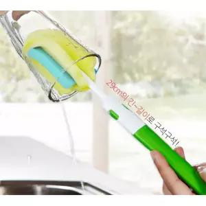 텀블러솔 긴병솔 젖병 물병 설거지 2개 주방솔 젖병솔 틈새세척솔 오일병솔 롱브러쉬