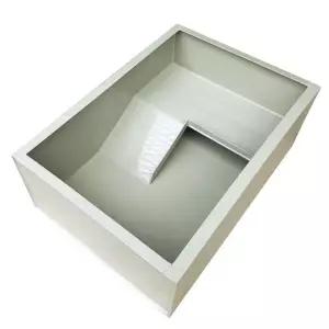 대형 사육 거북이집 탱크 오픈형 놀이터 수조(1) 상자