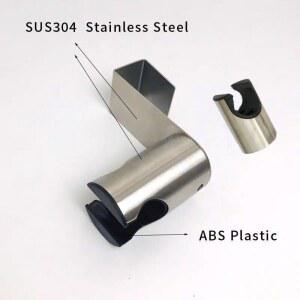 스프레이 거치대 프리 네일 스틸 변기 샤워 부착물 욕실 스테인레스