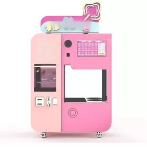 판매 중인 솜사탕 로봇 기계 스마트 터치 스크린이 장착된 자동 셀프 자판기 쇼핑몰 아케이드 놀이공원