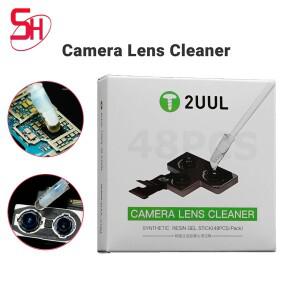 2UUL CL21 카메라 렌즈 클리너 합성 송진 젤 스틱 타입, 휴대폰 스크린 청소 도구, 48 개팩