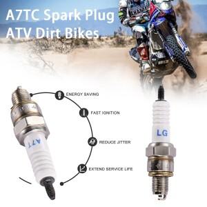 A7TC 점화 플러그, GY6, 50cc, 110cc, 125cc, ATV 더트 바이크, 고 카트, 모페드 쿼드, 1PC