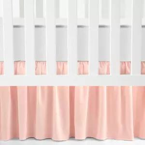 러쉬 데코 러플 크립 스커트 16인치 드롭 핑크