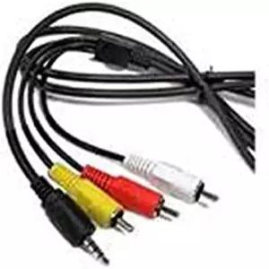 일부 소니 디지털 캠코더와 호환되는 MPF 제품 VMC-20FR 오디오 비디오 AV RCA 케이블 코드 교체 아래