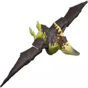 마텔 쥬라기 월드 와일드 로어 프테라노돈 공룡 액션 피규어 장난감 컴프 어택 라이트 업 기능 및 사운드