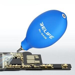 RELIFE RL-043B 실리콘 에어 블로우 볼 먼지 제거기 PCB 키보드 카메라 렌즈 청소 LCD 휴대폰 수리 도구