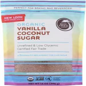 빅 트리 농장 코코넛 슈가 바닐라 14온스(397g) - 2PC