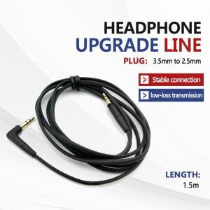 sennheiser 호환 HD400S MOMENTUM 3 HD350BT HD4.30 HD4.40BT 교체 가능 3.5mm 플러그-2.5mm 남성용 헤드폰
