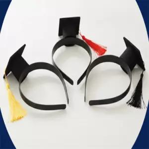 오늘도샵 학사모 머리띠 행사머리띠