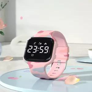 진동 알람 손목시계 밴드 시계 군인 남자 스포츠 손목 스마트 학생용 타이머 팔찌