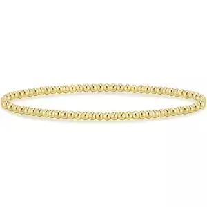 전설적인 티타늄 스틸 녹슬지 않음 부패 방지 쉽게 청소 가능 18K 금도금 싱글 팔찌 14K 적층 다층