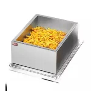 스테인리스 감자튀김 믹싱 바트 업소용 작업대 테이블 냉동 웨지감자 소금 뿌리는 통 포장