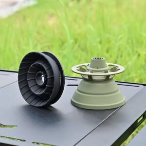 커피 접이식 실리콘 필터컵 야외 휴대용 V60 핸드브루 커피포트 필터 캠핑 세트