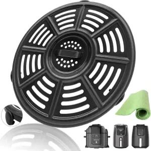 JTBKCT 8.2인치 닌자 AF101 4QT XL 에어프라이어용 그릴 팬 프리미엄 크리스퍼 플레이트 트레이 그레이트