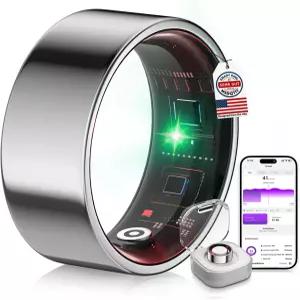 8.0 스마트 링 및 충전 케이스 업계 최초 - 0 측정 오류 IP68 방수 2025 수면 추적 웨어러블 디바이스용