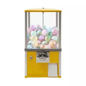 검볼 자판기 옐로우 벌크 캡슐 캔디 소매 기계 게임 스토어 소매점 빈티지 스타일을 위한 1.77-1.97인치