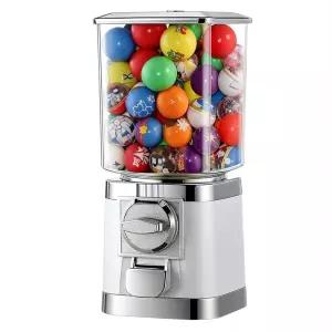 라운지 스위어 검볼 머신 25센트 캡슐 자판기 17 코인 운영 바운시 볼 디스펜서 상업용 대용량 경품 소매점