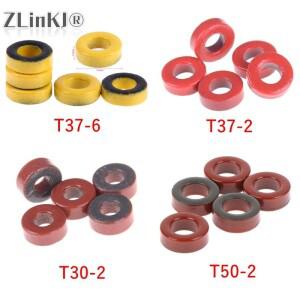5개몫 T37-6 T50-2 T-30-2 소형 철 분말 코어 주파수 범위 40-400MHZ 8.5μo 10μo