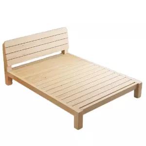 침실 호텔침대 편백나무 슈퍼싱글 원목침대 프레임 조립 가구