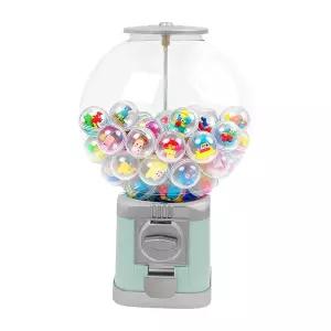 자판기 1달러 트위스터 볼 디스펜서 상업용 빅 캡슐 캔디 놀이공원 대형마트 및 게임장용 열쇠 2개 포함