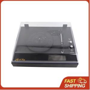 레코드 턴테이블 플레이어 내장 스피커 빈티지 축음기 3단 속도 BT5.0 AUX 입력 3.5mm 출력 홈