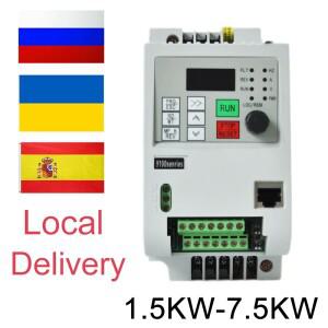 유럽 220v 380v 1.5kw2.24kw 1 상 입력 및 3 출력 주파수 변환기ac 모터 드라이브VSDVFD50HZ 인버터