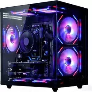 수베리 프리빌드 게이밍 PC Ryzen 5 6코어 3.6GHz 최대 16GB DDR4 RAM 512G SSD RX 560 4G 그래픽 카드