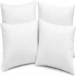 12 x 20 베개 삽입물 세트 4 - 탄력 있는 폴리에스터 충전재 소파 침대 및 허리 커버를 위한 부드러운