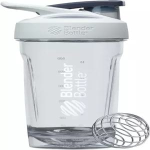 잠금 뚜껑이 있는 블렌더보틀 스포츠 트리탄 셰이커 병 24온스 회색