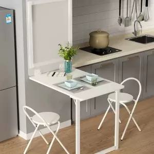 벽테이블 접이식식탁 테이블 벽걸이형 탁자 벽부착 접이식 테이블