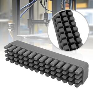 실리콘 깍지 청소 브러시 와이퍼, Creality K1 K1MAX 3D 프린터용, 효과적인 막힘 제거 클리너