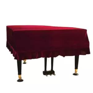 피아노 덮개 그랜드 방수 방진 건반 커버 학원용 대형 블랙