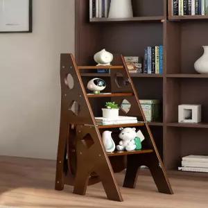 접이식 테이블 다기능 원목 간이책상 벽걸이 독서대 커피 미니 사다리 폴딩 데스크