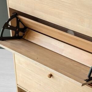 플립 플레이트 프레임 신발 서랍 캐비닛 힌지 랙 터닝 랙, 두꺼운 가구 피팅 액세서리, 1PC