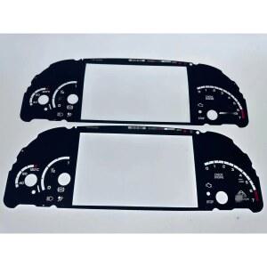 Speedo 디스크 다이얼, 계기판 오버레이 게이지 페이스, 메르세데스 AMG MAYBACH W221 W216 S450 S550 S600 CL550 CL600